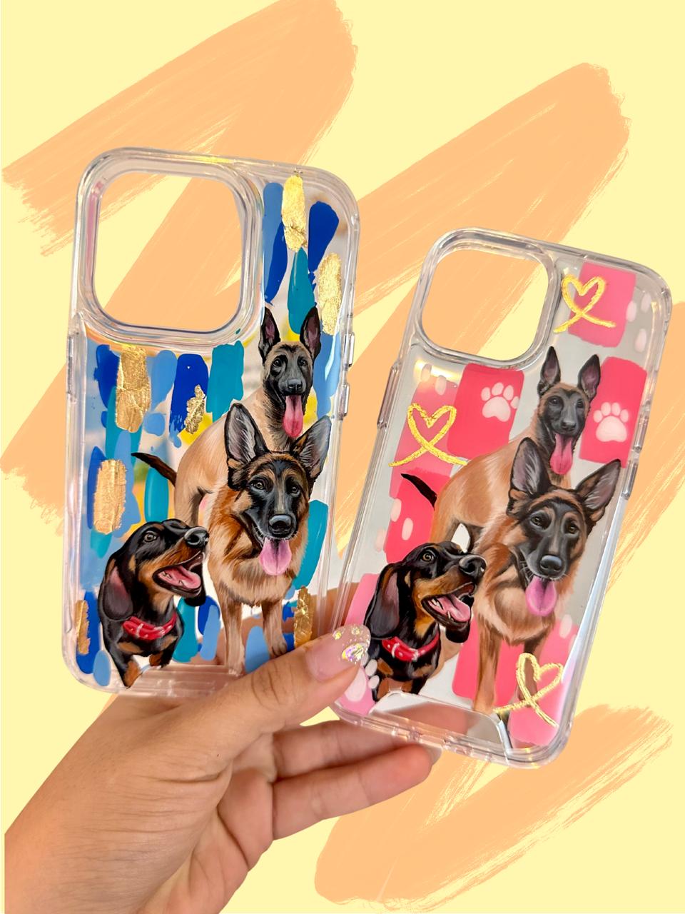 Custom Phone Cases With Pet Portraits