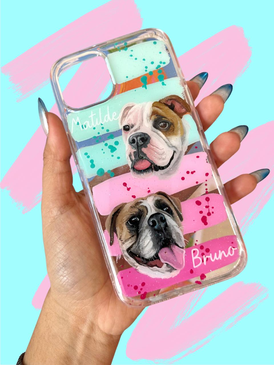 Custom Phone Cases With Pet Portraits