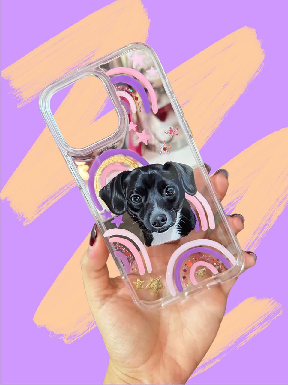 Custom Phone Cases With Pet Portraits