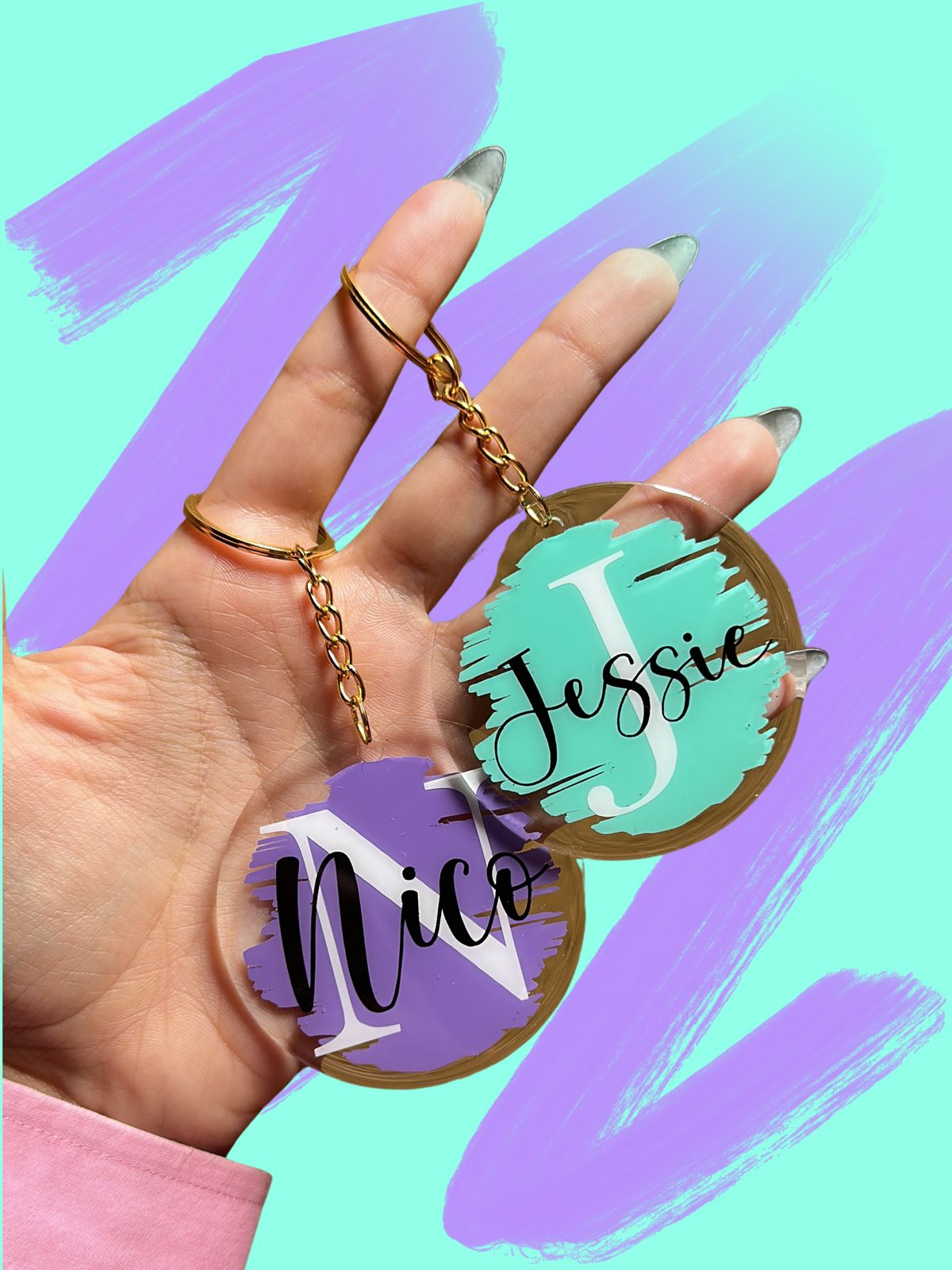 Custom Keychain With Name