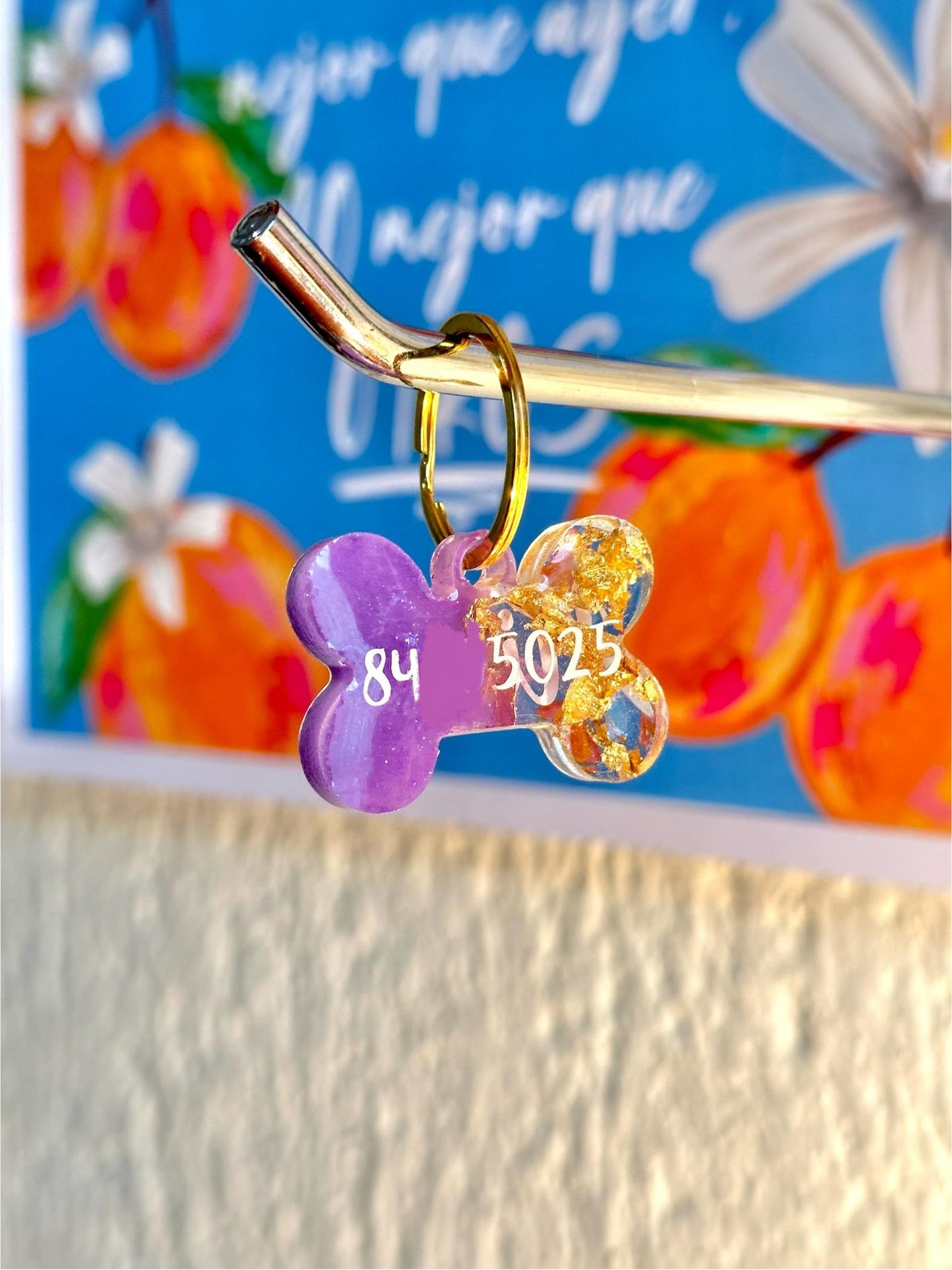 Personalized Resin Pet Tag