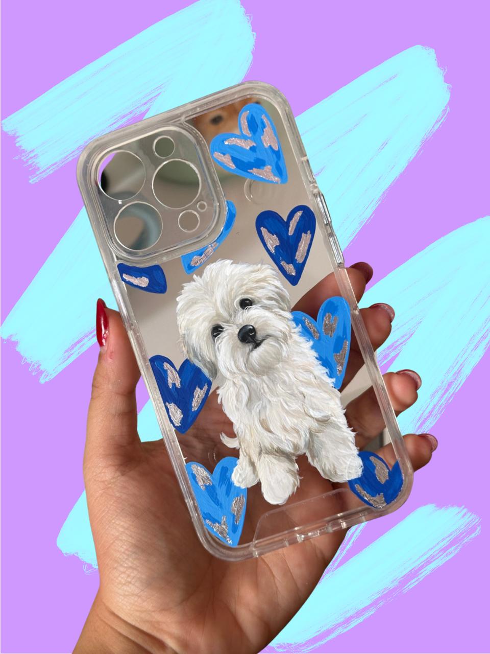Custom Phone Cases With Pet Portraits