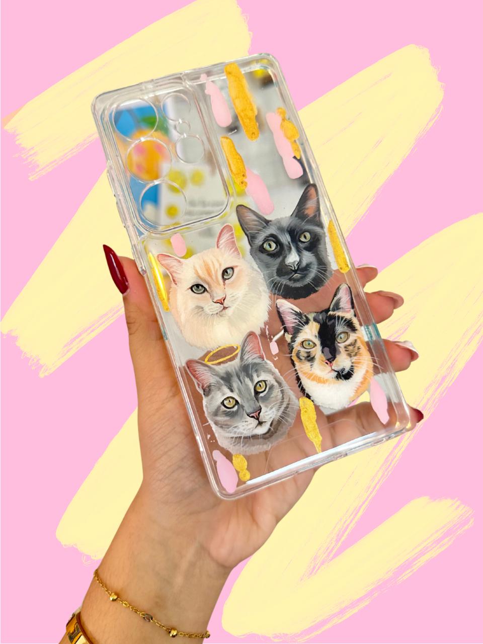 Custom Phone Cases With Pet Portraits