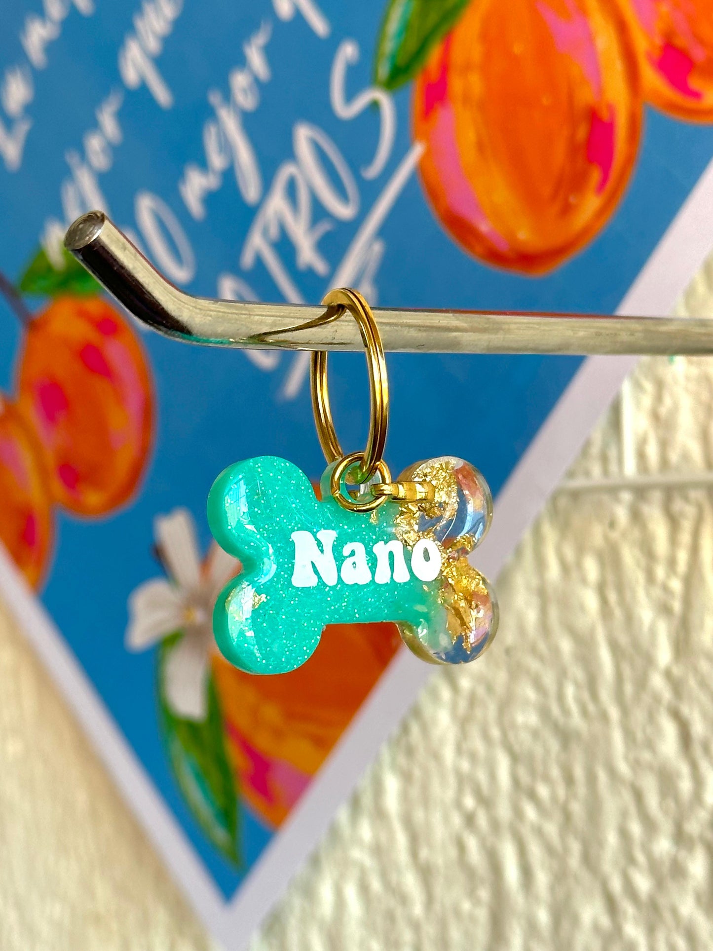 Personalized Resin Pet Tag