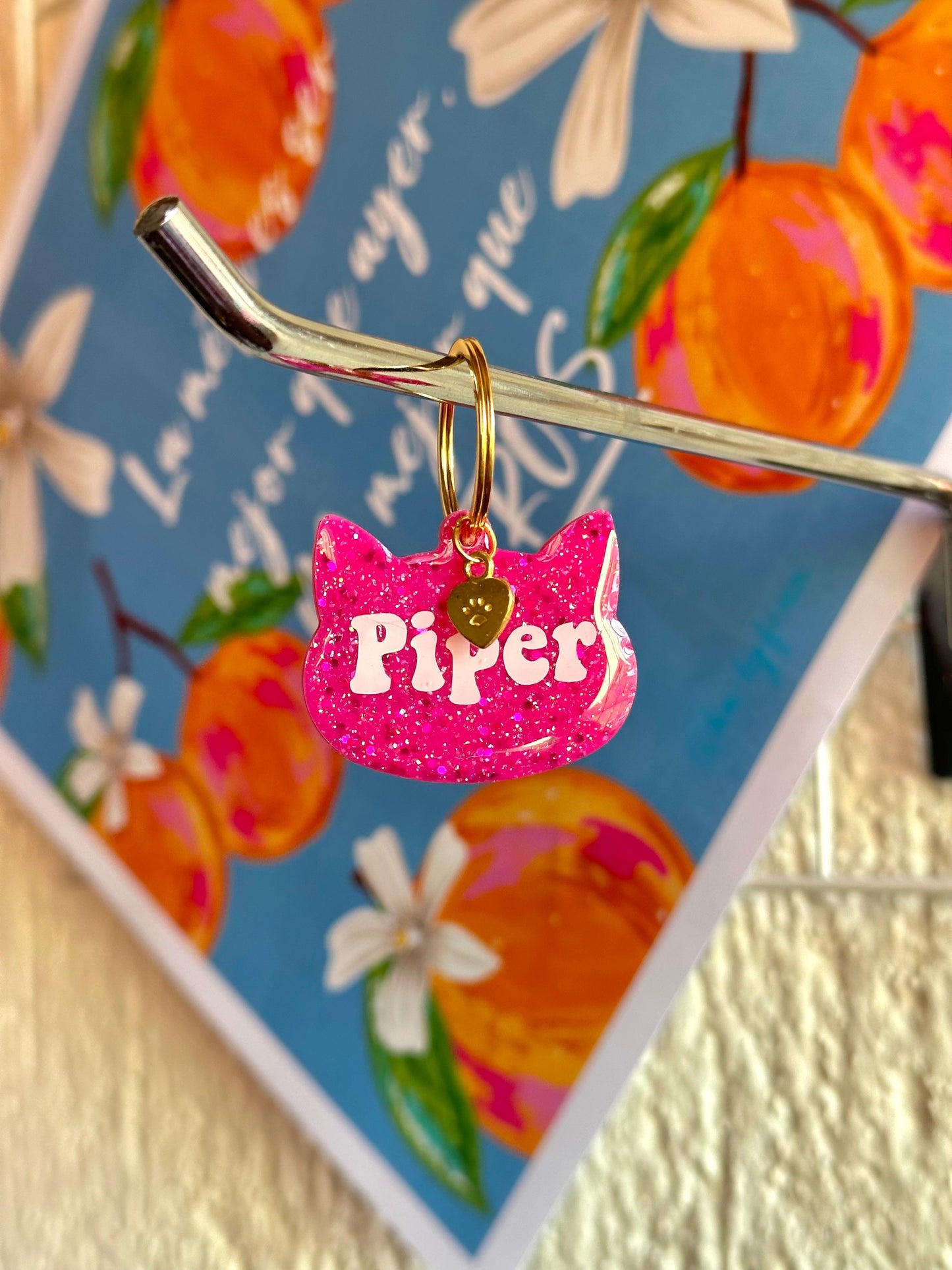 Personalized Resin Pet Tag