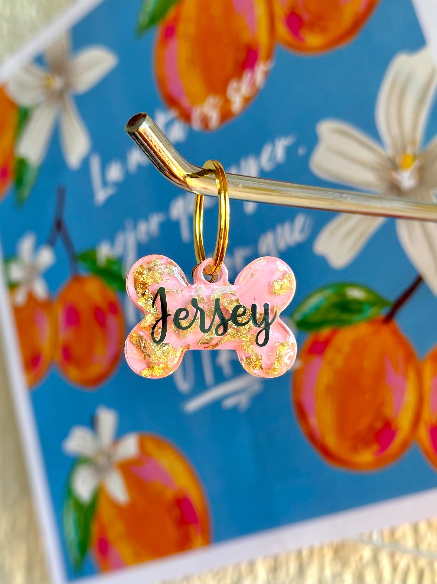 Personalized Resin Pet Tag