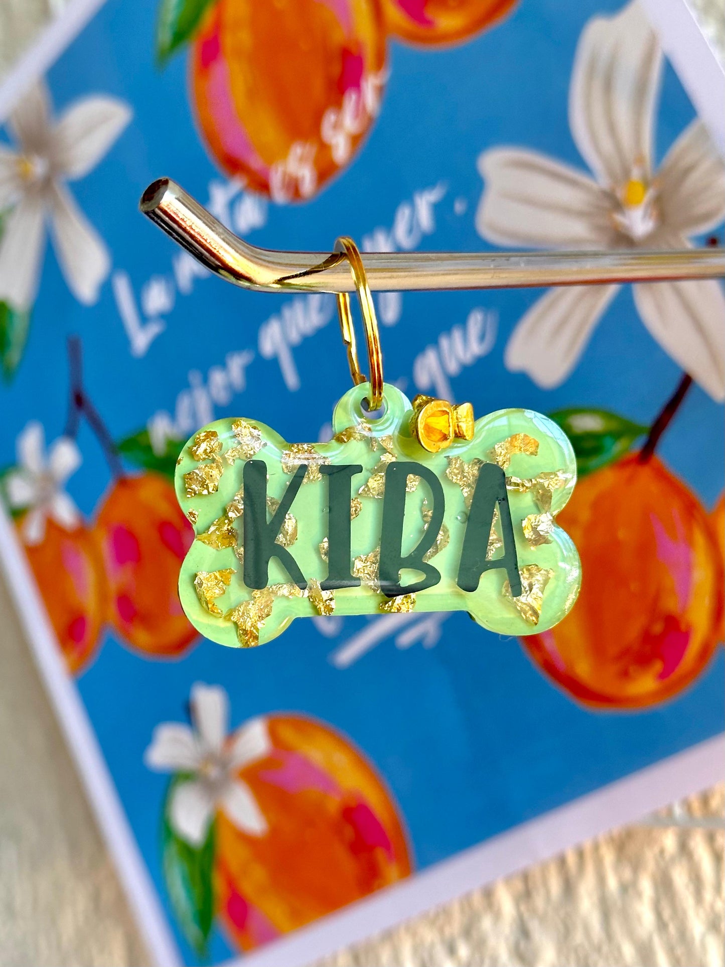 Personalized Resin Pet Tag