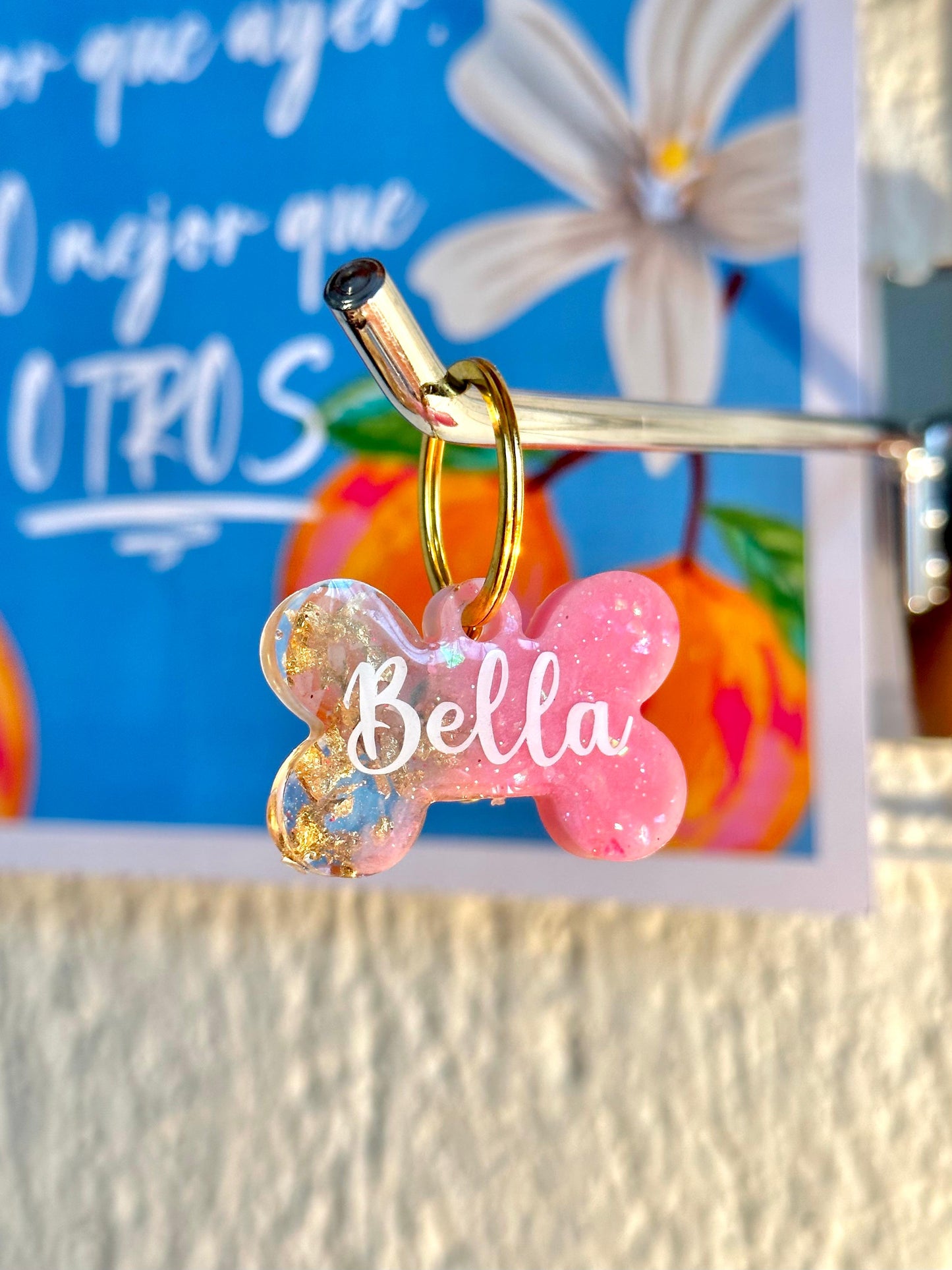 Personalized Resin Pet Tag
