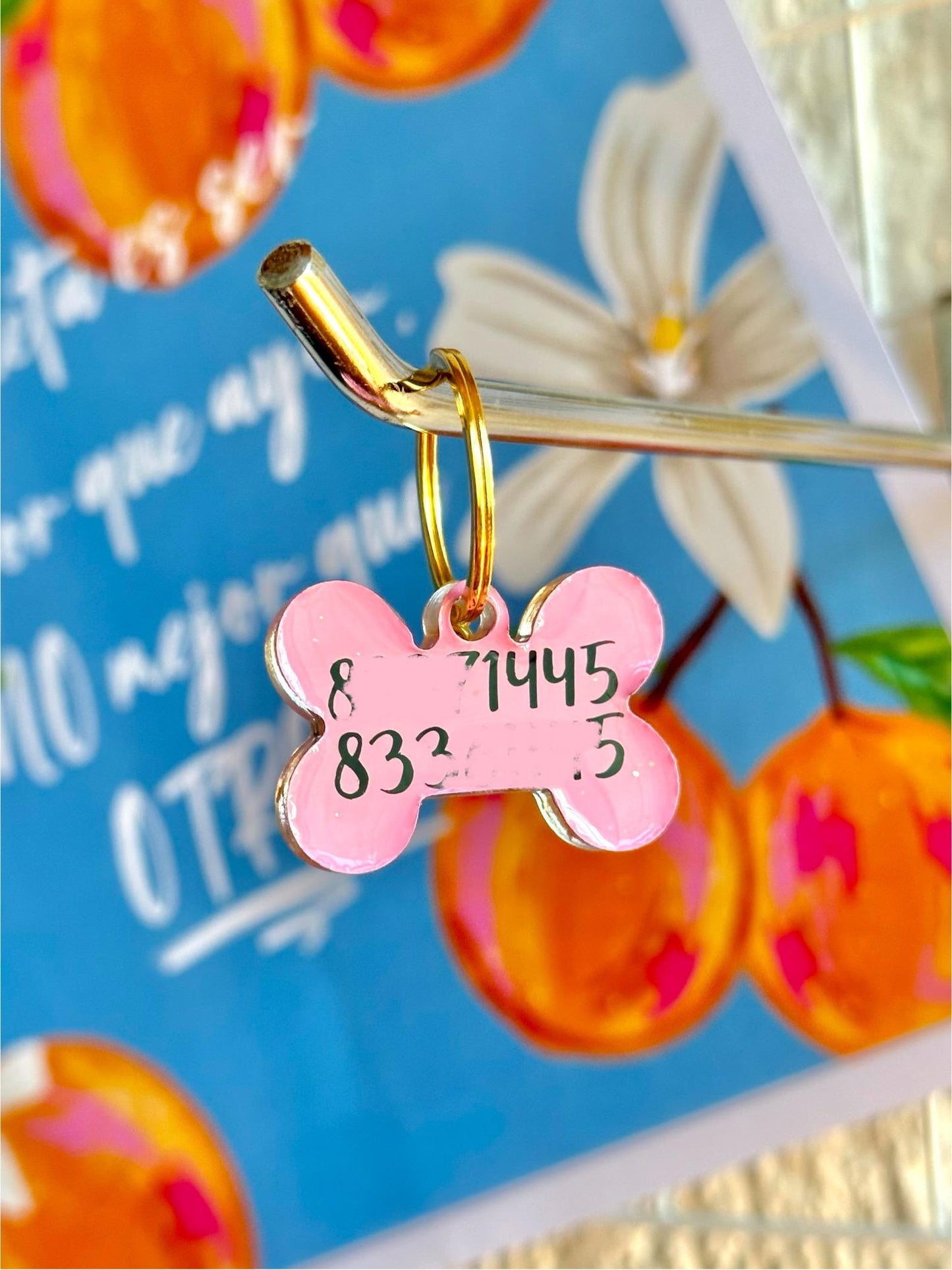 Personalized Resin Pet Tag