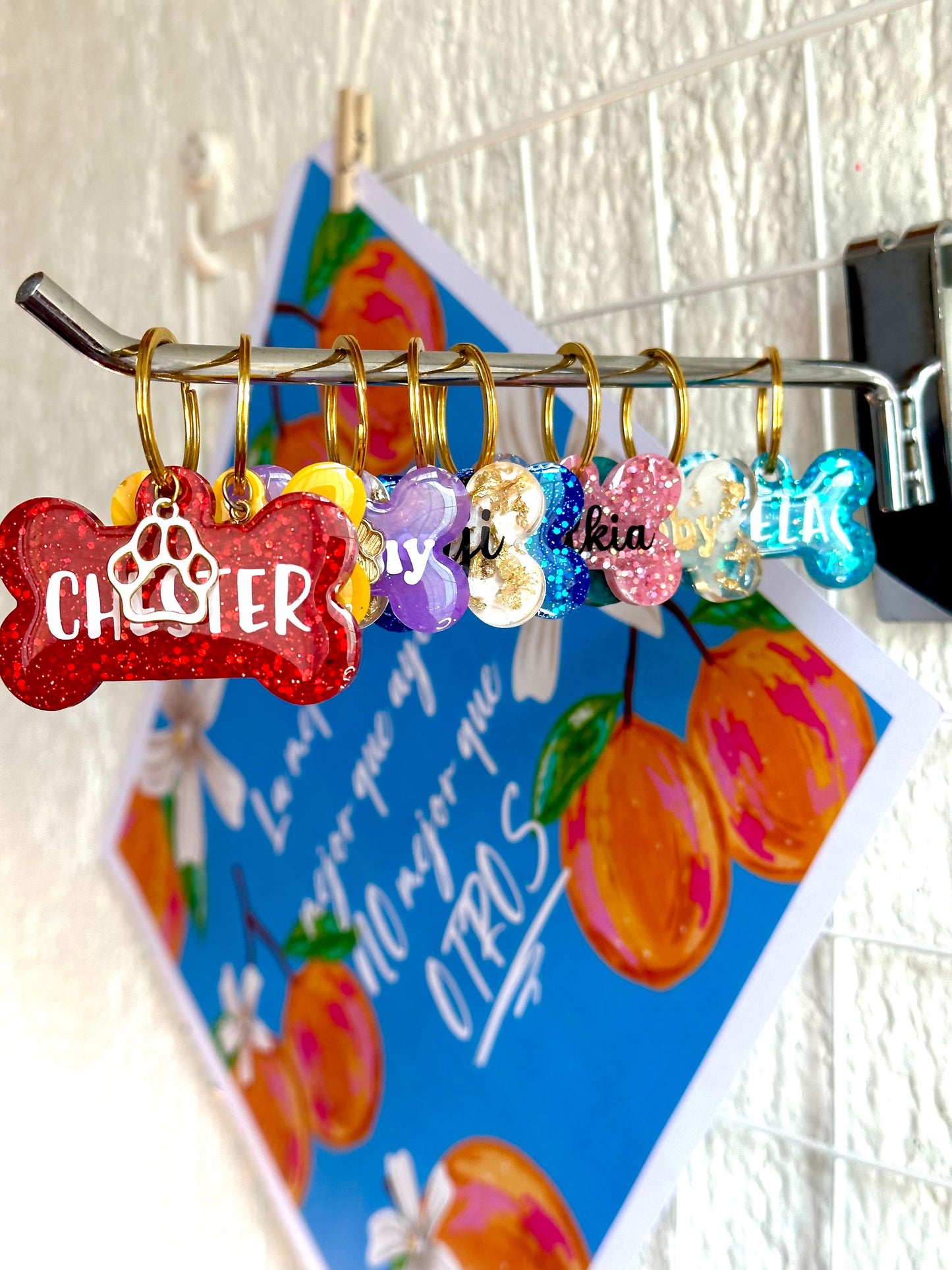 Personalized Resin Pet Tag