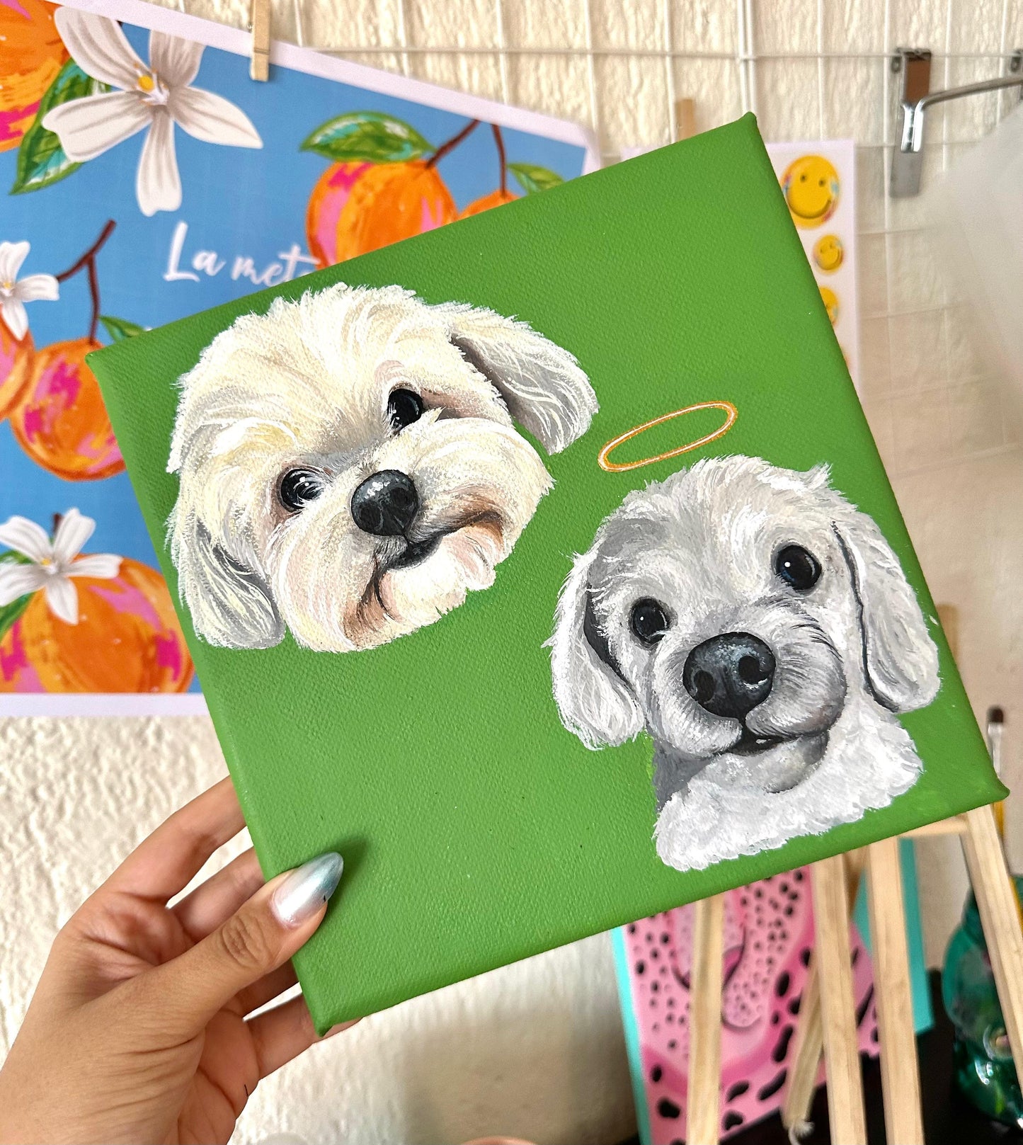 Custom Canvas 7.9x7.9 in