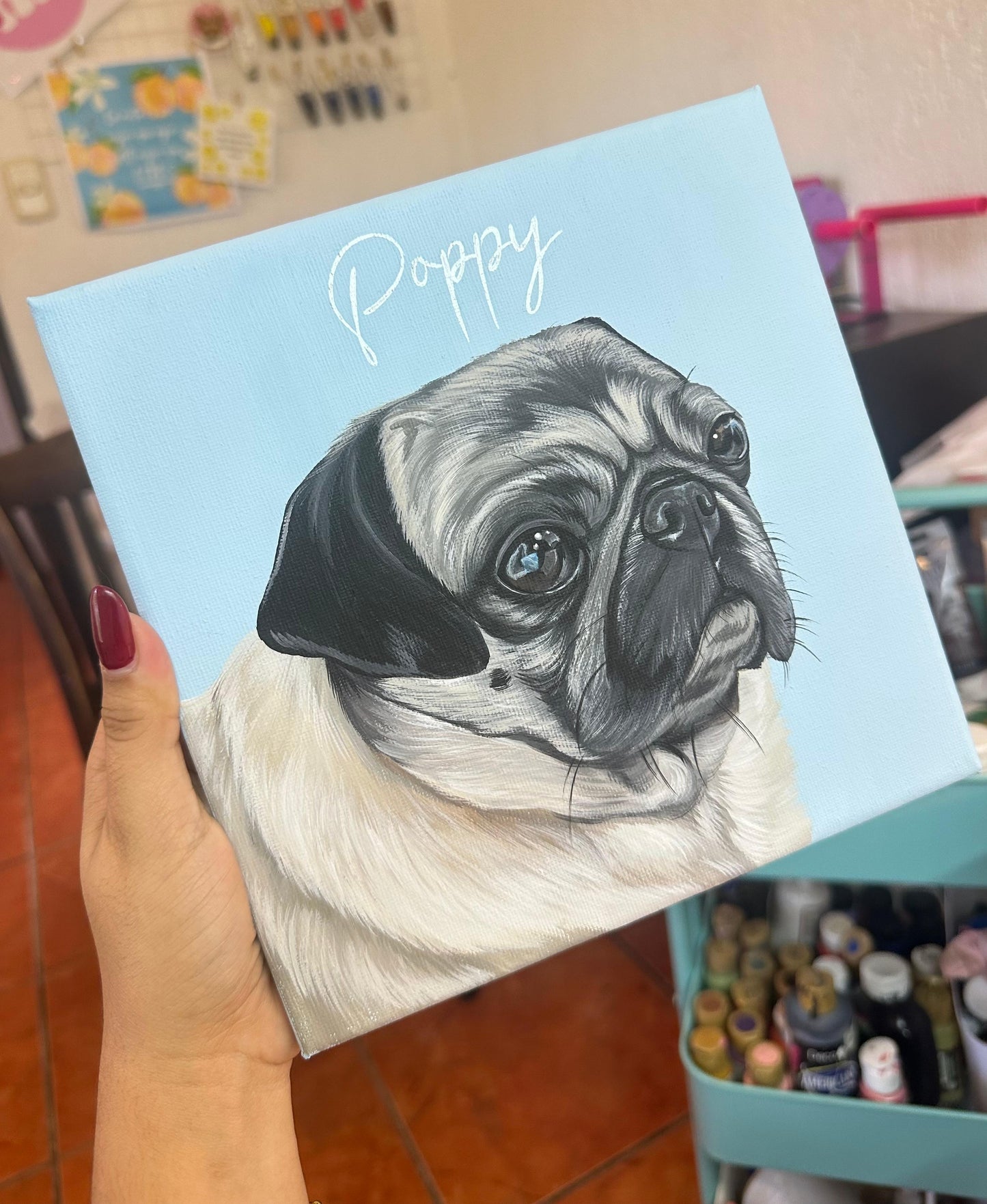 Custom Canvas 7.9x7.9 in