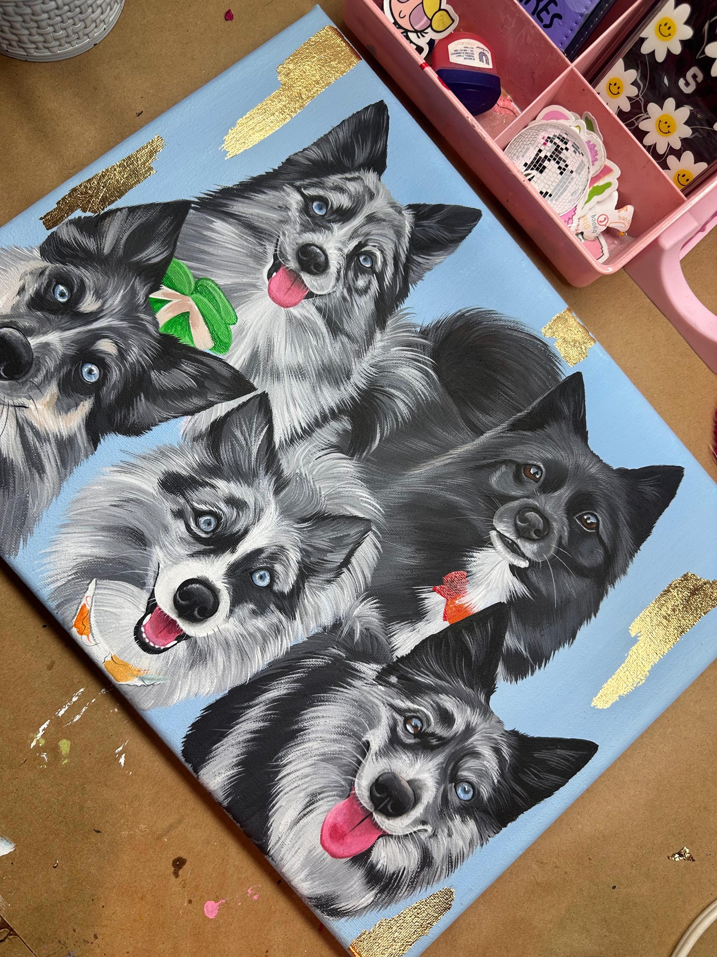 Custom Canvas 12x16 in