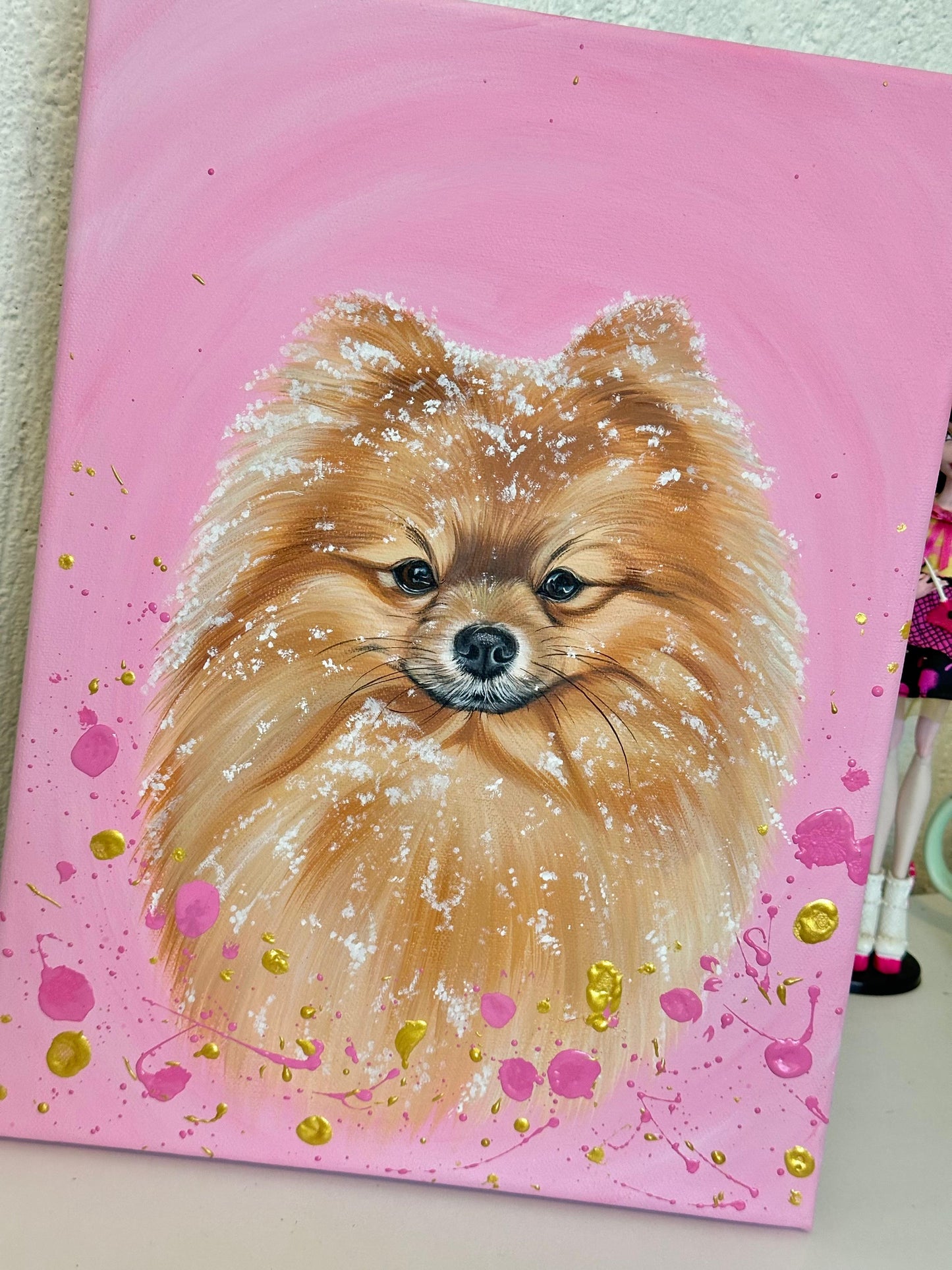 Custom Canvas 12x16 in