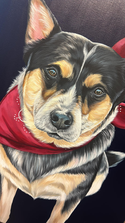 Custom Canvas 28x32 in