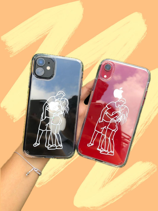 Matching Custom Lineal Ilustration Cases